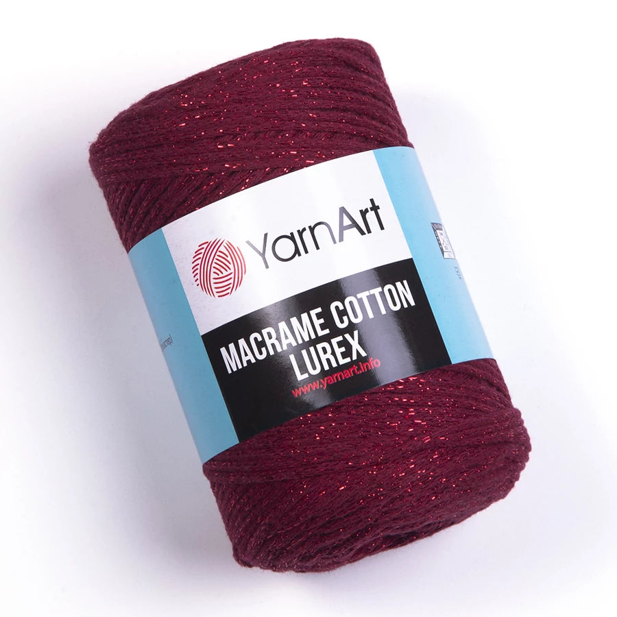 YarnArt Macrame Cotton Lurex