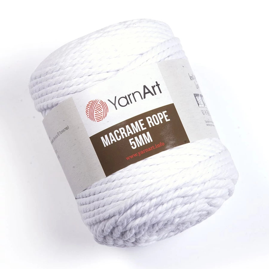 YarnArt Makrame Rope 5mm (kifésülhető)