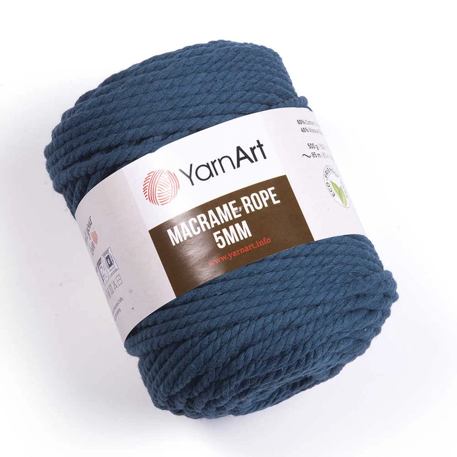 YarnArt Makrame Rope 5mm (kifésülhető)