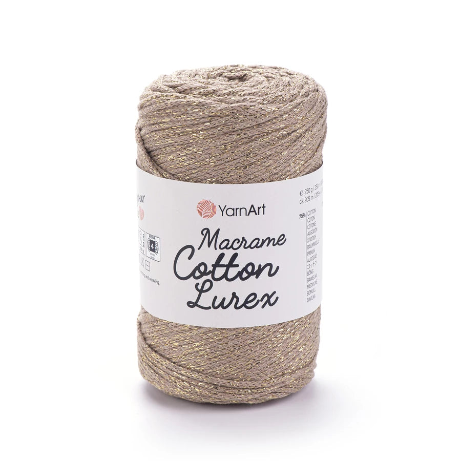 YarnArt Macrame Cotton Lurex