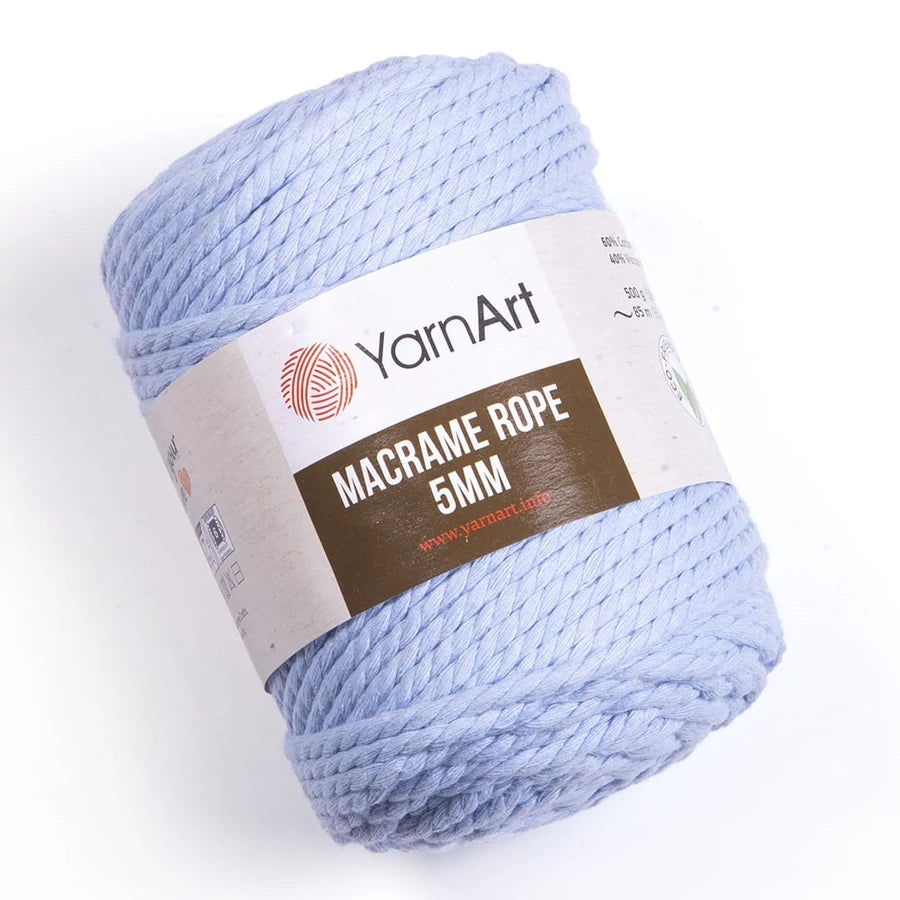 YarnArt Makrame Rope 5mm (kifésülhető)