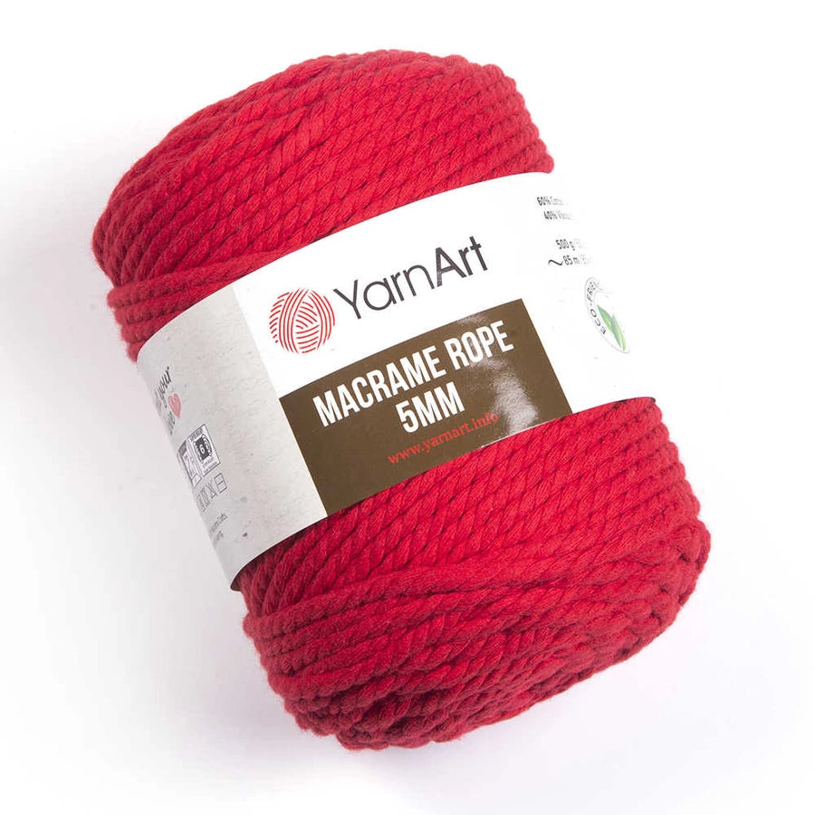YarnArt Makrame Rope 5mm (kifésülhető)