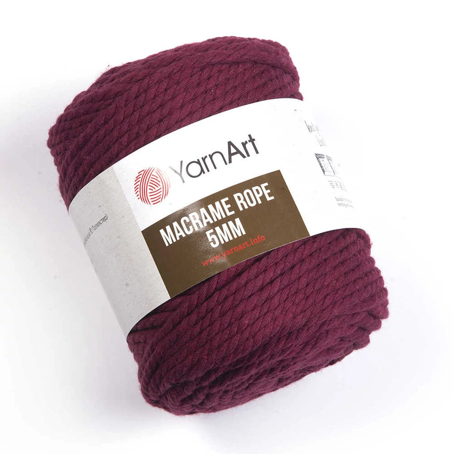 YarnArt Makrame Rope 5mm (kifésülhető)