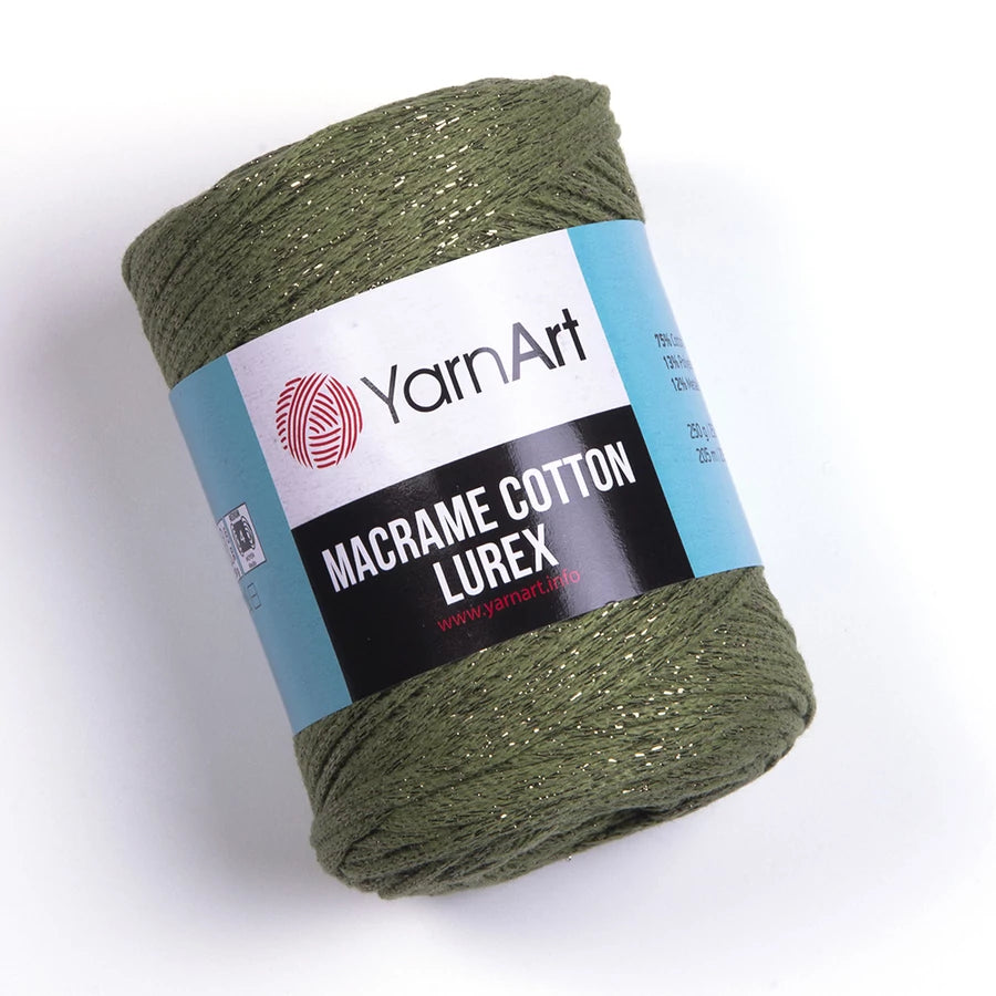 YarnArt Macrame Cotton Lurex
