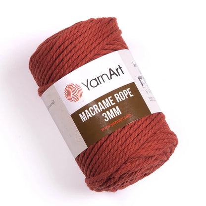 YarnArt Macrame Rope 3mm ( kifésülhető)
