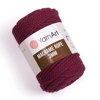 YarnArt Macrame Rope 3mm ( kifésülhető)
