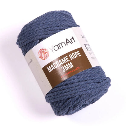 YarnArt Macrame Rope 3mm ( kifésülhető)