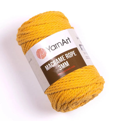 YarnArt Macrame Rope 3mm ( kifésülhető)