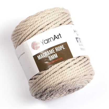 YarnArt Makrame Rope 5mm (kifésülhető)