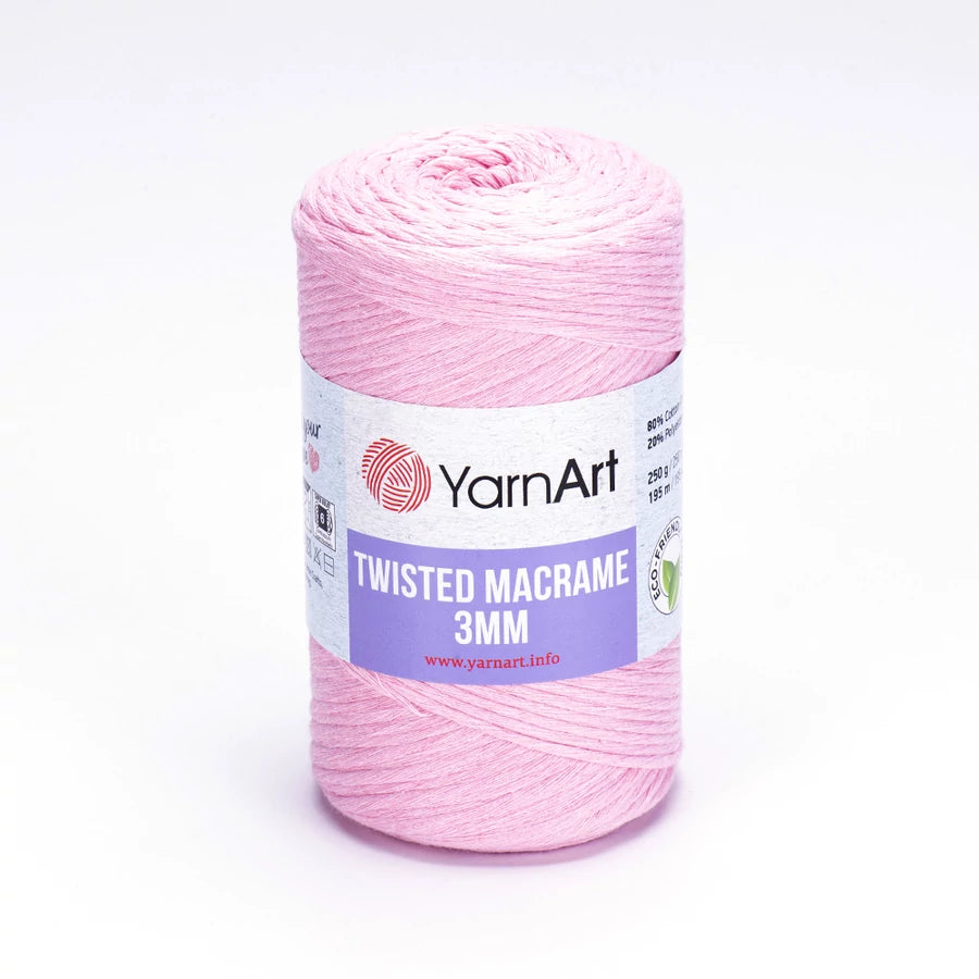 YarnArt Twisted Makrame 3mm (kifésülhető)
