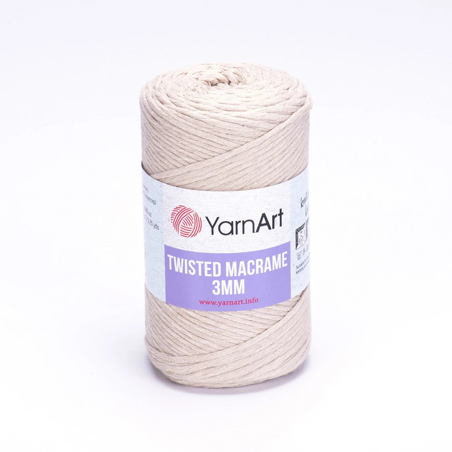 YarnArt Twisted Makrame 3mm (kifésülhető)