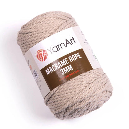 YarnArt Macrame Rope 3mm ( kifésülhető)