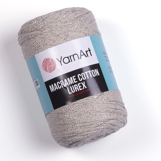 YarnArt Macrame Cotton Lurex